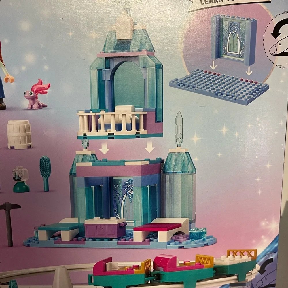 LEGO Disney Elsa's Ice Castle & Snow Ride Adventure 43281 216Pieces 4+NIB Sealed